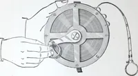 An illustration from Illustrated catalogue and price-list of drawing and tracing papers, sun print papers and equipments, drawing instruments and materials, surveying instruments, accessories, etc. / Kolesch & Company. (1917)