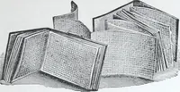 An illustration from Illustrated catalogue and price-list of drawing and tracing papers, sun print papers and equipments, drawing instruments and materials, surveying instruments, accessories, etc. / Kolesch & Company. (1917)