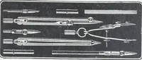 An illustration from Illustrated catalogue and price-list of drawing and tracing papers, sun print papers and equipments, drawing instruments and materials, surveying instruments, accessories, etc. / Kolesch & Company. (1917)
