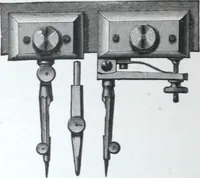An illustration from Illustrated catalogue and price-list of drawing and tracing papers, sun print papers and equipments, drawing instruments and materials, surveying instruments, accessories, etc. / Kolesch & Company. (1917)