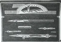 An illustration from Illustrated catalogue and price-list of drawing and tracing papers, sun print papers and equipments, drawing instruments and materials, surveying instruments, accessories, etc. / Kolesch & Company. (1917)