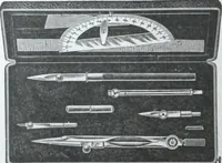 An illustration from Illustrated catalogue and price-list of drawing and tracing papers, sun print papers and equipments, drawing instruments and materials, surveying instruments, accessories, etc. / Kolesch & Company. (1917)