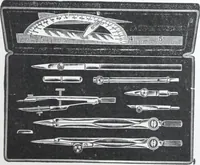 An illustration from Illustrated catalogue and price-list of drawing and tracing papers, sun print papers and equipments, drawing instruments and materials, surveying instruments, accessories, etc. / Kolesch & Company. (1917)