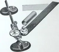 An illustration from Illustrated catalogue and price-list of drawing and tracing papers, sun print papers and equipments, drawing instruments and materials, surveying instruments, accessories, etc. / Kolesch & Company. (1917)