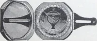 An illustration from Illustrated catalogue and price-list of drawing and tracing papers, sun print papers and equipments, drawing instruments and materials, surveying instruments, accessories, etc. / Kolesch & Company. (1907)