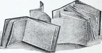 An illustration from Illustrated catalogue and price-list of drawing and tracing papers, sun print papers and equipments, drawing instruments and materials, surveying instruments, accessories, etc. / Kolesch & Company. (1907)