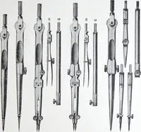 An illustration from Illustrated catalogue and price-list of drawing and tracing papers, sun print papers and equipments, drawing instruments and materials, surveying instruments, accessories, etc. / Kolesch & Company. (1907)