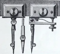 An illustration from Illustrated catalogue and price-list of drawing and tracing papers, sun print papers and equipments, drawing instruments and materials, surveying instruments, accessories, etc. / Kolesch & Company. (1907)