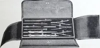 An illustration from Illustrated catalogue and price-list of drawing and tracing papers, sun print papers and equipments, drawing instruments and materials, surveying instruments, accessories, etc. / Kolesch & Company. (1907)
