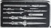 An illustration from Illustrated catalogue and price-list of drawing and tracing papers, sun print papers and equipments, drawing instruments and materials, surveying instruments, accessories, etc. / Kolesch & Company. (1907)
