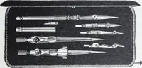 An illustration from Illustrated catalogue and price-list of drawing and tracing papers, sun print papers and equipments, drawing instruments and materials, surveying instruments, accessories, etc. / Kolesch & Company. (1907)