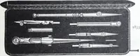 An illustration from Illustrated catalogue and price-list of drawing and tracing papers, sun print papers and equipments, drawing instruments and materials, surveying instruments, accessories, etc. / Kolesch & Company. (1907)