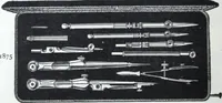 An illustration from Illustrated catalogue and price-list of drawing and tracing papers, sun print papers and equipments, drawing instruments and materials, surveying instruments, accessories, etc. / Kolesch & Company. (1907)
