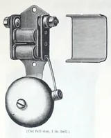 An illustration from Illustrated catalogue and price list of bells, electric gas burners, batteries, push buttons ... (1899)