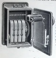 An illustration from Illustrated catalogue and price list of bells, electric gas burners, batteries, push buttons ... (1899)