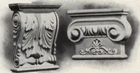 An illustration from Illustrated catalogue of composition capitals and brackets. (1906)