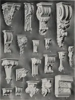 An illustration from Illustrated catalogue of composition capitals and brackets. (1906)