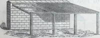 An illustration from Illustrated catalogue of galvanized iron roofing and shedding, iron structures, &c. : patent portable steel railways, railway plant, iron bridges, &c. (1884)