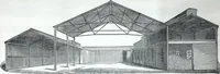 An illustration from Illustrated catalogue of galvanized iron roofing and shedding, iron structures, &c. : patent portable steel railways, railway plant, iron bridges, &c. (1884)