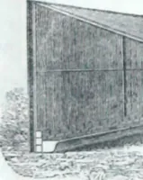 An illustration from Illustrated catalogue of galvanized iron roofing and shedding, iron structures, &c. : patent portable steel railways, railway plant, iron bridges, &c. (1884)
