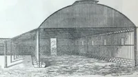 An illustration from Illustrated catalogue of galvanized iron roofing and shedding, iron structures, &c. : patent portable steel railways, railway plant, iron bridges, &c. (1884)