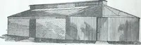 An illustration from Illustrated catalogue of galvanized iron roofing and shedding, iron structures, &c. : patent portable steel railways, railway plant, iron bridges, &c. (1884)