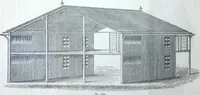An illustration from Illustrated catalogue of galvanized iron roofing and shedding, iron structures, &c. : patent portable steel railways, railway plant, iron bridges, &c. (1884)
