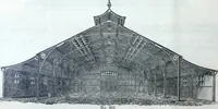 An illustration from Illustrated catalogue of galvanized iron roofing and shedding, iron structures, &c. : patent portable steel railways, railway plant, iron bridges, &c. (1884)