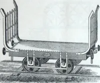 An illustration from Illustrated catalogue of galvanized iron roofing and shedding, iron structures, &c. : patent portable steel railways, railway plant, iron bridges, &c. (1884)