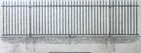 An illustration from Illustrated catalogue of galvanized iron roofing and shedding, iron structures, &c. : patent portable steel railways, railway plant, iron bridges, &c. (1884)