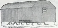 An illustration from Illustrated catalogue of galvanized iron roofing and shedding, iron structures, &c. : patent portable steel railways, railway plant, iron bridges, &c. (1884)