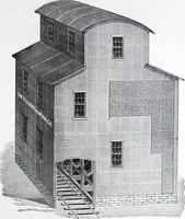 An illustration from Illustrated catalogue of the Cincinnati Corrugating Co. ... : superior corrugated and other sheet metal building material. (1893)