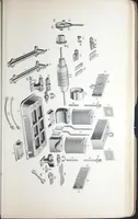 An illustration from Instructions for installing and operating bipolar generators for incandescent lighting. (1894)