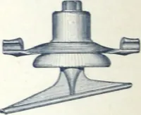 An illustration from Insulating materials : vulcabeston controller parts, field spools, bushings, etc. ... (1894)