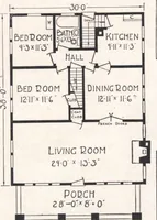 An illustration from Sterling homes, catalog no. 17 (1920)