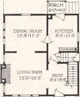 An illustration from Sterling homes, catalog no. 17 (1920)