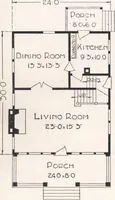 An illustration from Sterling homes, catalog no. 17 (1920)