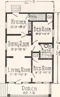An illustration from Sterling homes, catalog no. 17 (1920)