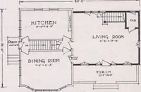 An illustration from The famous fifty and other favorite homes (1916)