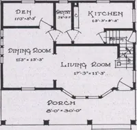 An illustration from The famous fifty and other favorite homes (1916)