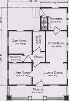 An illustration from The famous fifty and other favorite homes (1916)