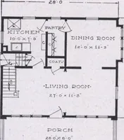 An illustration from The famous fifty and other favorite homes (1916)