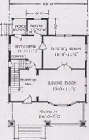 An illustration from The famous fifty and other favorite homes (1916)