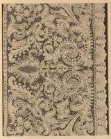 An illustration from Irish lace : report upon visits to convents, classes, and schools where lace-making and designing for lace are taught : as well as upon steps taken for assisting the development of the lace industry in Ireland, with illustrations of specimens of recently produced laces (1887)
