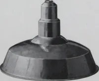 An illustration from Ivanhoe metal reflectors and fittings for industrial illumination. Catalog no. 276. (1918)
