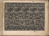 An illustration from Neu künstlichs Modelbuch: Von allerhand artlichen und gerechten Modeln, auff der laden zuwircken (1598)