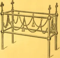 An illustration from John McLean:Machinist:Manufacturer and Dealer in Cemetery Supplies (1893)
