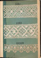 Picture 1 of 17 from Lace (Chinese, Hand-made) / Mitsui Bussan Kaisha Limited, Melbourne, Australia [sample book] (1922), leaf 2