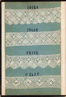 Picture 12 of 17 from Lace (Chinese, Hand-made) / Mitsui Bussan Kaisha Limited, Melbourne, Australia [sample book] (1922), leaf 27