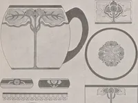 An illustration from Keramic studio (1899)